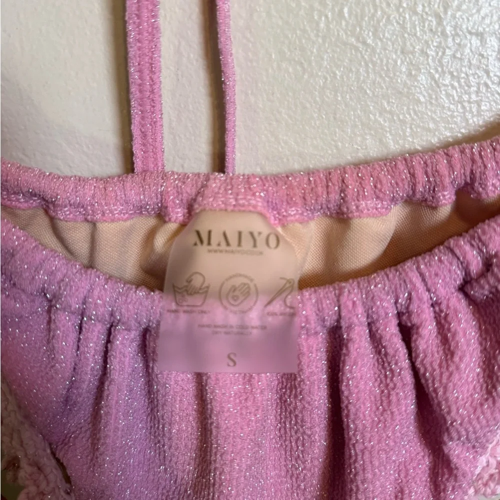 Maiyo Brea Bikini Set in‎ Pink
